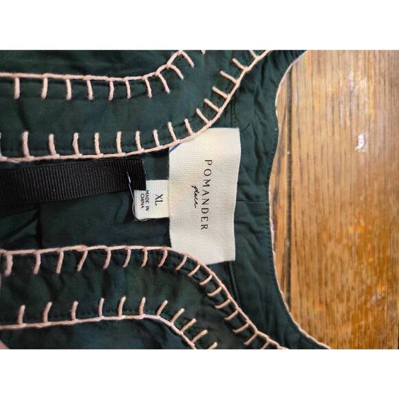 NWT Tuckernuck Pomander Place  Evergreen Kinsley Dress - Size XL - Picture 3 of 5